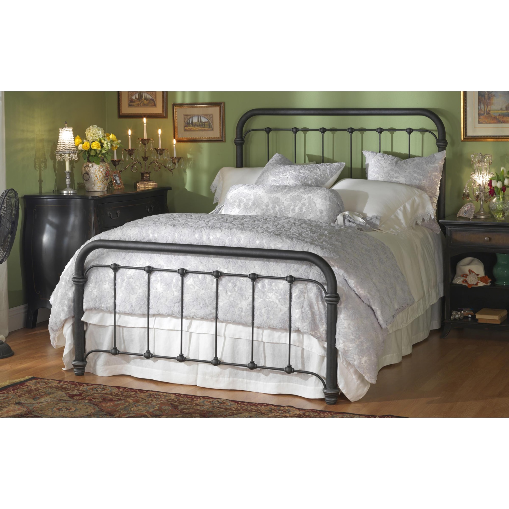 Wesley Allen Iron Beds CB1001K King Braden Metal Bed Stuckey